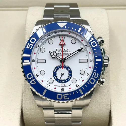 126680 ホワイト ステンレススチール 44mm オイスターブレス