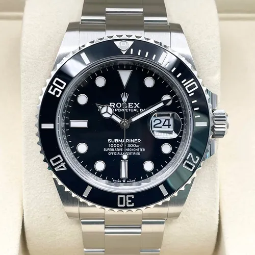 126610LN ブラック ステンレススチール 41mm