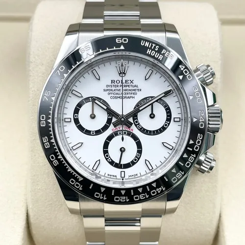 126500LN ホワイト ステンレススチール 40mm