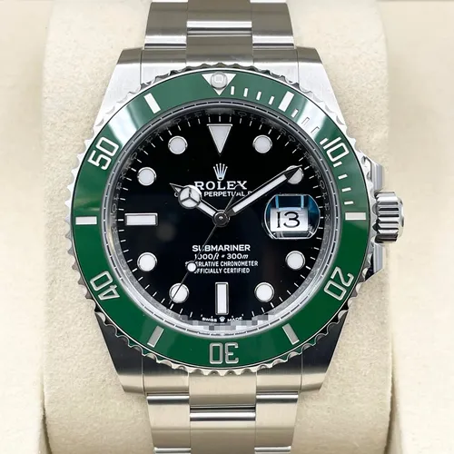 126610LV ブラック ステンレススチール 41mm