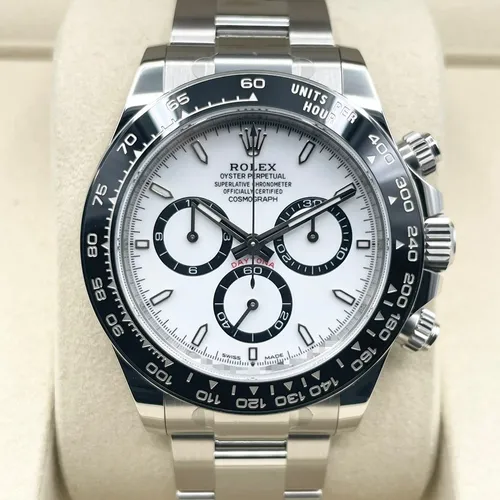 126500LN ホワイト ステンレススチール 40mm