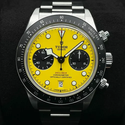 M79310N-0001 イエロー  ステンレススチール 39mm