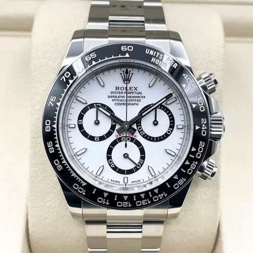 126500LN ホワイト ステンレススチール 40mm