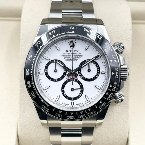 126500LN ホワイト ステンレススチール 40mm