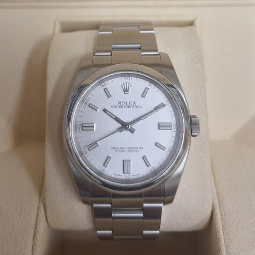 116000 ホワイト ステンレススチール 36mm