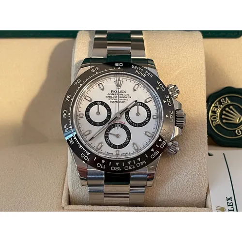 116500LN ホワイト ステンレススチール 40mm